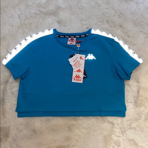 Kappa Tops - Kappa Blue Crop Top